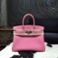 Hermes Birkin 30cm Togo Calfskin Bag Handstitched Palladium Hardware, Pink 5P RS19015