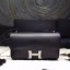 Replica Hermes Constance Elan 23cm Epsom Calfskin Original Leather Hand Stitched Palladium Hardware, Noir Black RS13574