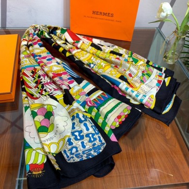 Imitation Hermes Silk Scarf- 6 RS15135