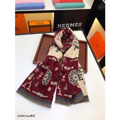 Copy Hermes Silk Scarf- 21 RS05299