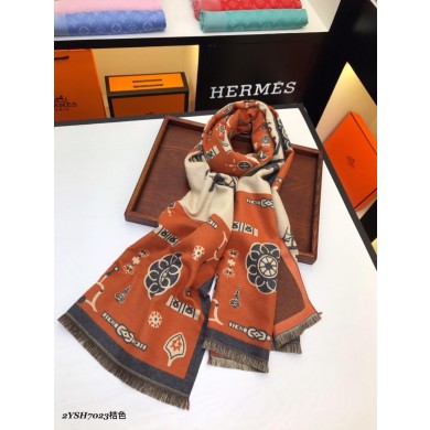 Hermes 90cm Silk Scarf- 10 RS15749