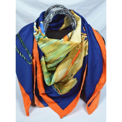 Hermes Silk Shawl- 13 RS05051