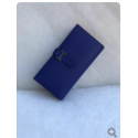 Hermes Bearn Gusset Wallet In Electric Blue Epsom Leather RS00676