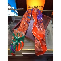Hermes 140CM Silk Scarf Yellow Blue RS19904