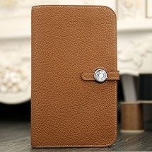 Hermes Dogon Combine Wallet In Brown Leather RS11430