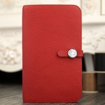 Replica Hermes Dogon Combine Wallet In Red Leather RS02336