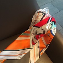 Best Hermes 90cm Silk Scarf- 7 RS18153