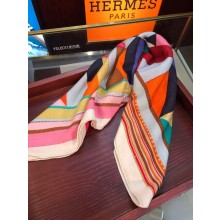 Hermes Silk Shawl Red RS06879