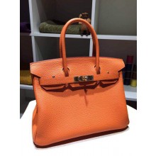 Hermes Birkin 30cm Togo Hand Stitched Gold Hardware, Orange CK93 RS05503