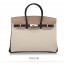 Copy Hermes Horseshoe Birkin 30cm Epsom Calfskin Bag Handstitched, Rose Confetti 1Q/Anemone P9 RS00882