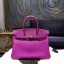 Fake Hermes Birkin 30cm Togo Calfskin Original Leather Bag Handstitched Gold Hardware, Anemone P9 RS14863