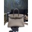 Hermes Birkin 35cm Togo Calfskin Leather Bag Gold Hardware Handstitched, Etoupe CK18 RS15833