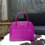 Hermes Bolide 27cm Epsom Calfskin Leather Bag Palladium Hardware Handstitched, Anemone P9 RS02293