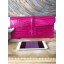 Hermes Jige Elan Clutch 29cm Alligator Crocodile Handstitched, Rose Scheherazade J5 RS01863