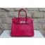 Hermes Matte Alligator Crocodile Birkin 35cm Gold Hardware Handstitched, Bougainvillier A5 RS08555