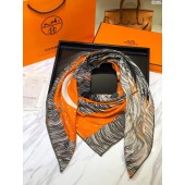 Replica Hermes Zebra Silk Scarf Gray RS21033