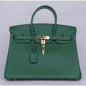 Hermes Birkin 35cm Veau Crispe Togo Calfskin Bag Handstitched, Canopee V6 RS10056