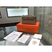 Hermes Kelly 22cm Epsom Leather Gold Hardware High Quality, Gris Tourterelle CK81 RS13154