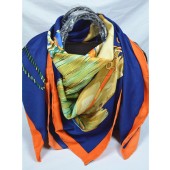 Hermes Silk Shawl- 13 RS05051